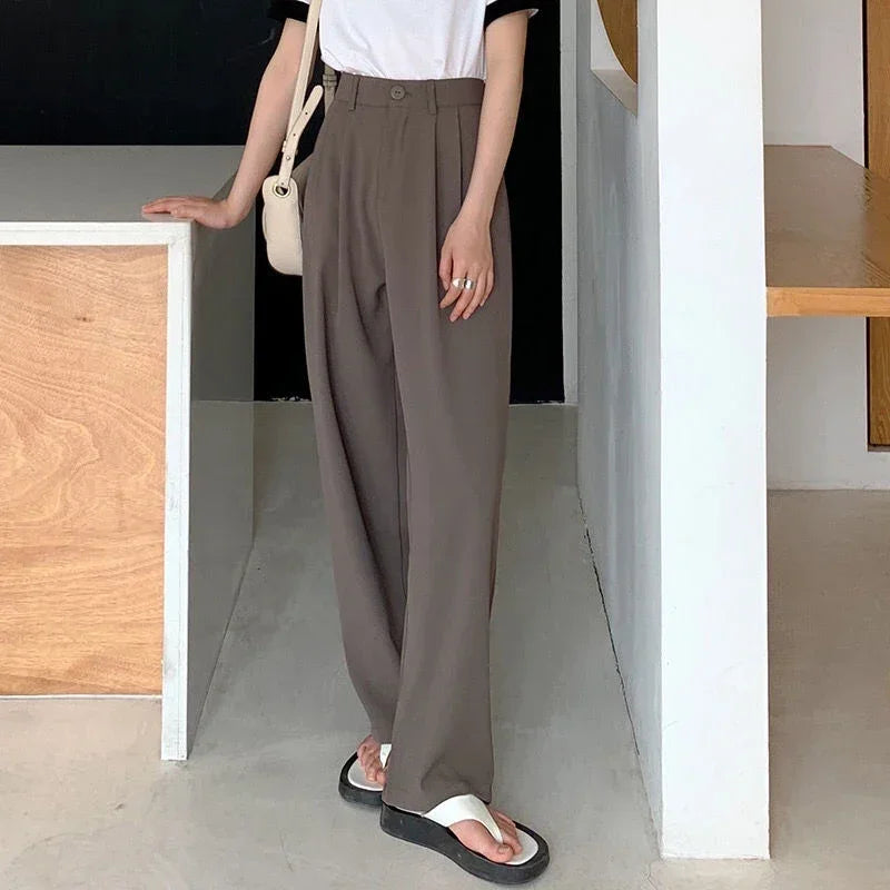 HELIAR Women’s High Waist Suit Pants